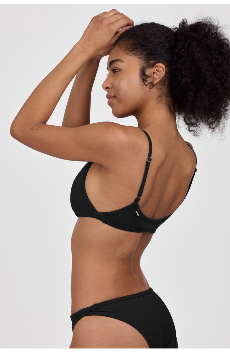 JOLYN Lori Bikini Top, Alternate, color, Black