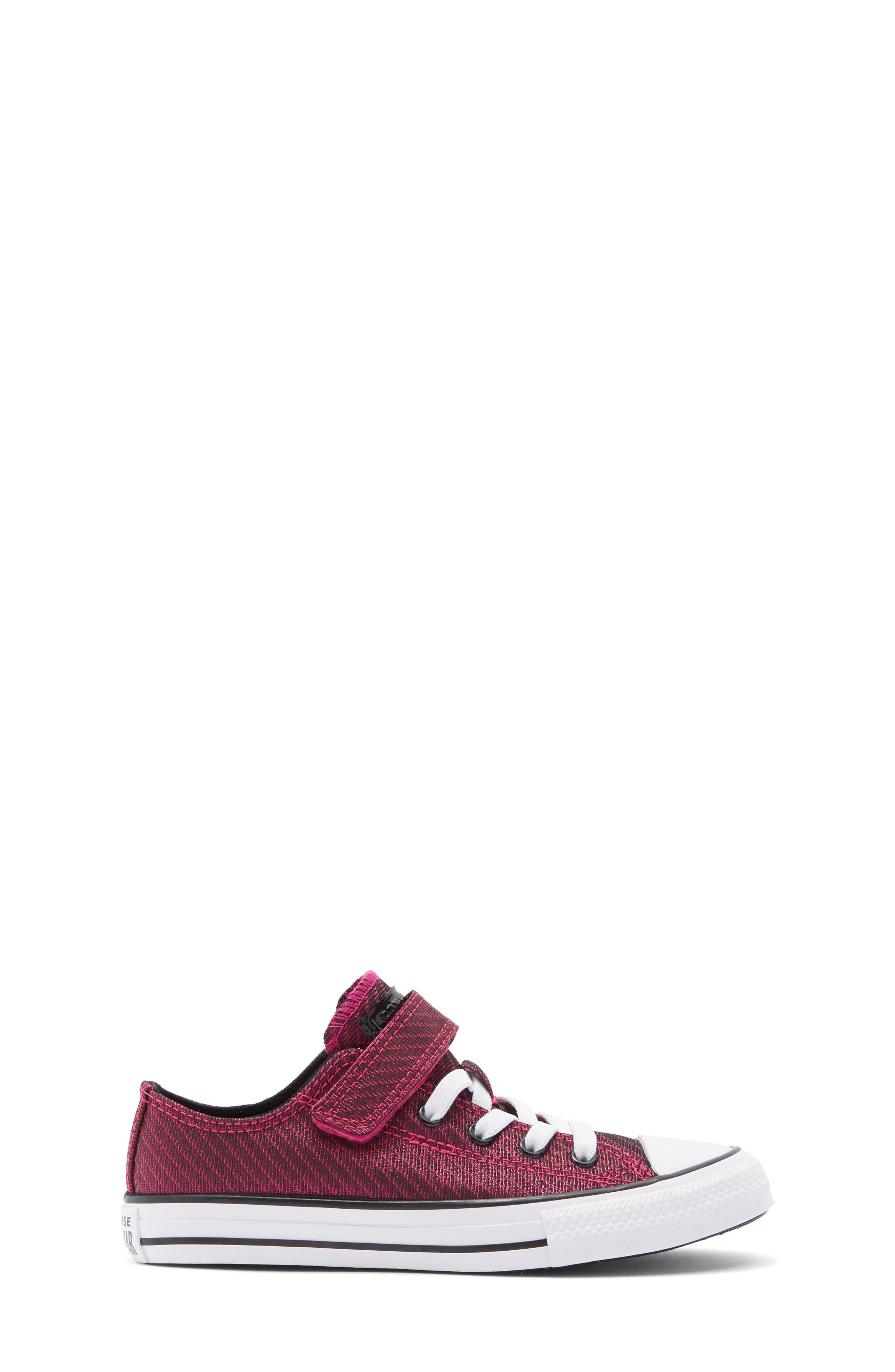 Converse Kids' Chuck Taylor<sup>®</sup> All Star<sup>®</sup> 1V Ox Low Top Sneaker, Alternate, color, Prime Pink/ White/ Black