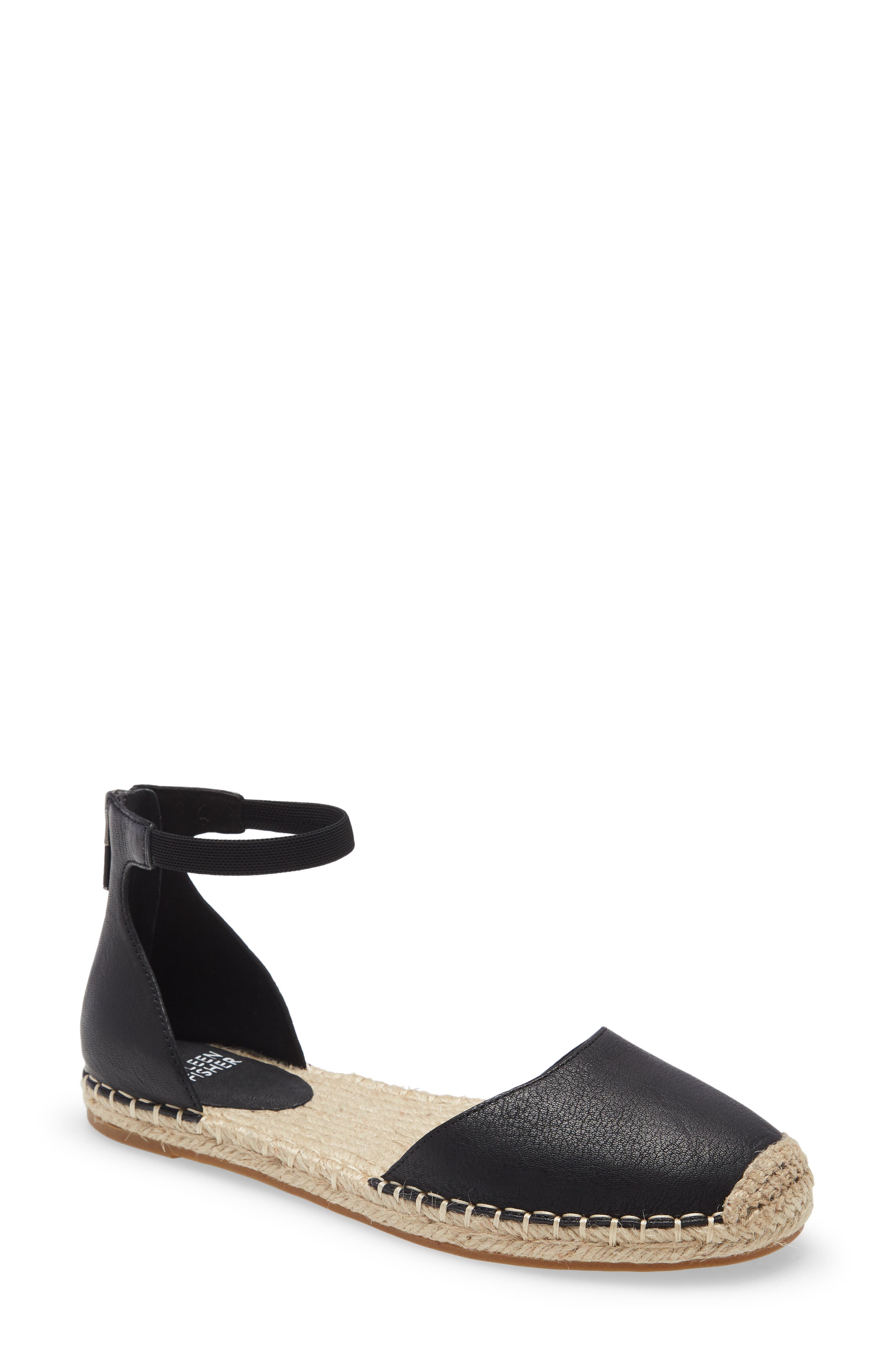 Eileen Fisher Lala Espadrille Flat, Main, color, 