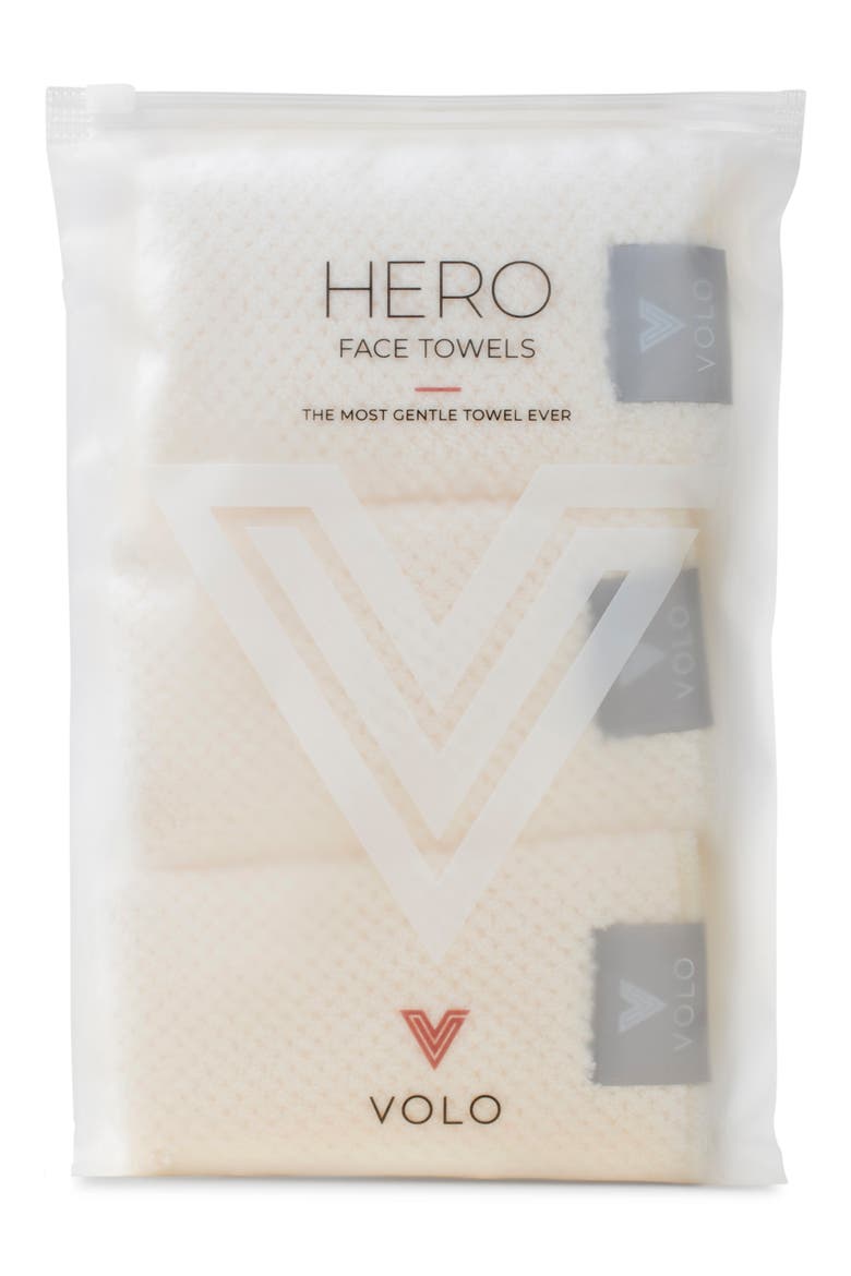 3-Pack Hero Face Towels, Alternate, color, SALT WHITE