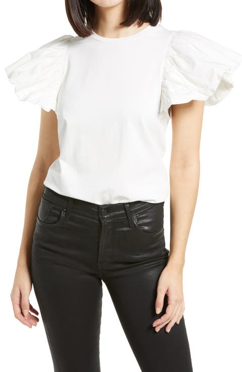 Balloon Sleeve Top