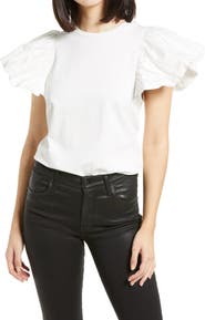 English Factory Balloon Sleeve Top