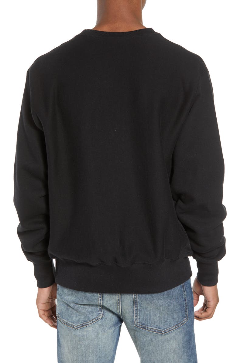 Champion Reverse Weave<sup>®</sup> Crew Sweatshirt, Alternate, color,