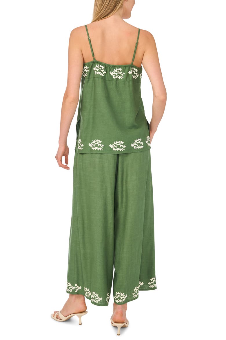 Leaf Print Tank, Alternate, color, MYRTLE