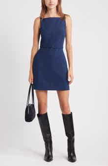 Open Edit The Icon Belted Minidress
