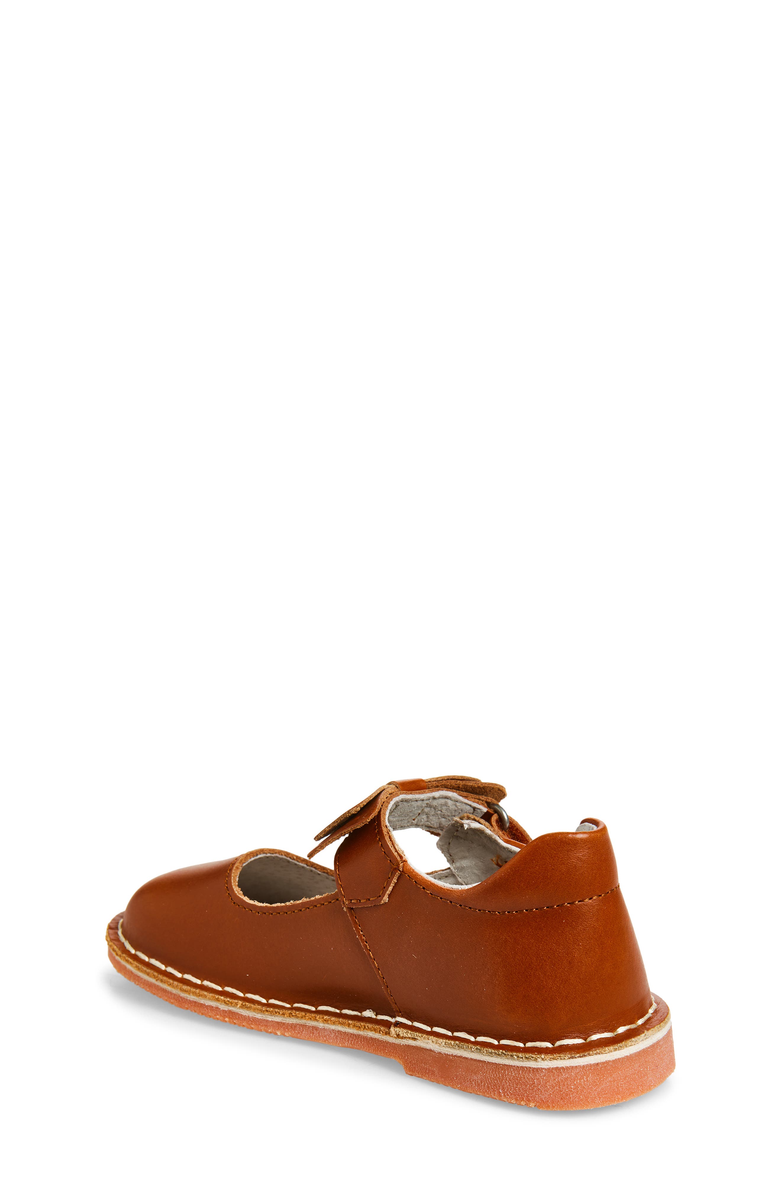 L
AMOUR Iris Bow Mary Jane Flat, Alternate, color, Cognac