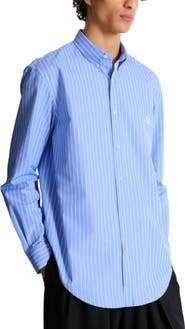 Balmain Striped regular-fit shirt