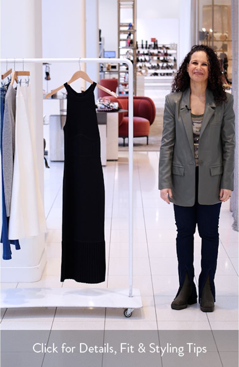 Kim Pleat Hem Knit Dress, sales video thumbnail