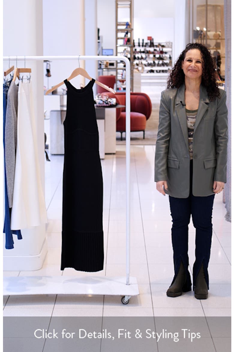 Kim Pleat Hem Knit Dress video