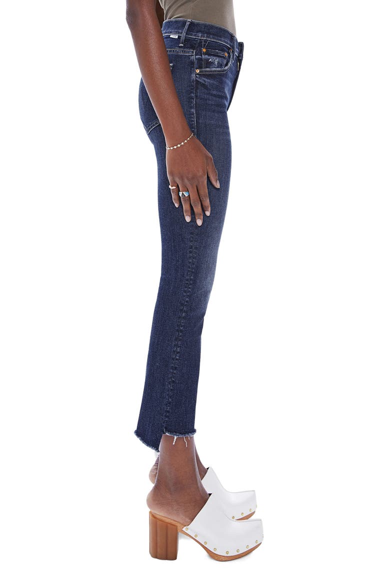 The Insider Step Hem Crop Bootcut Jeans, Alternate, color, TEAMING UP