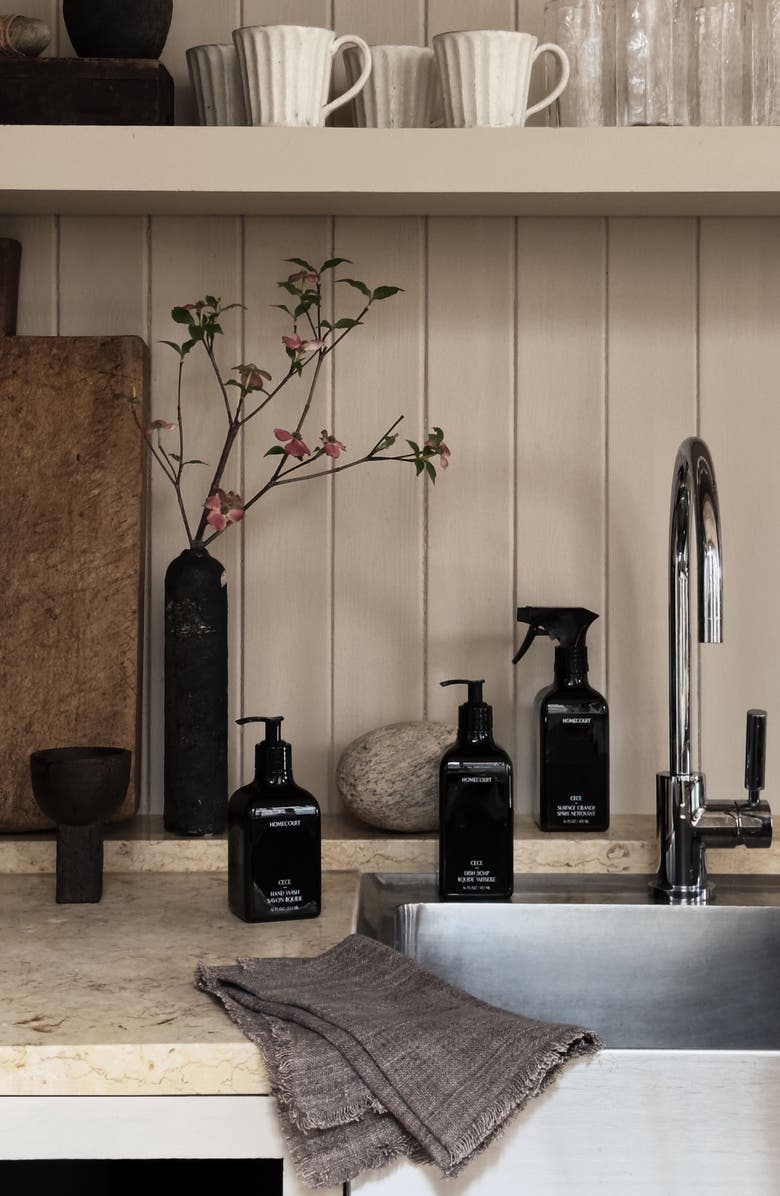 Homecourt Steeped Rose Dish Soap, Alternate, color, Dark Green