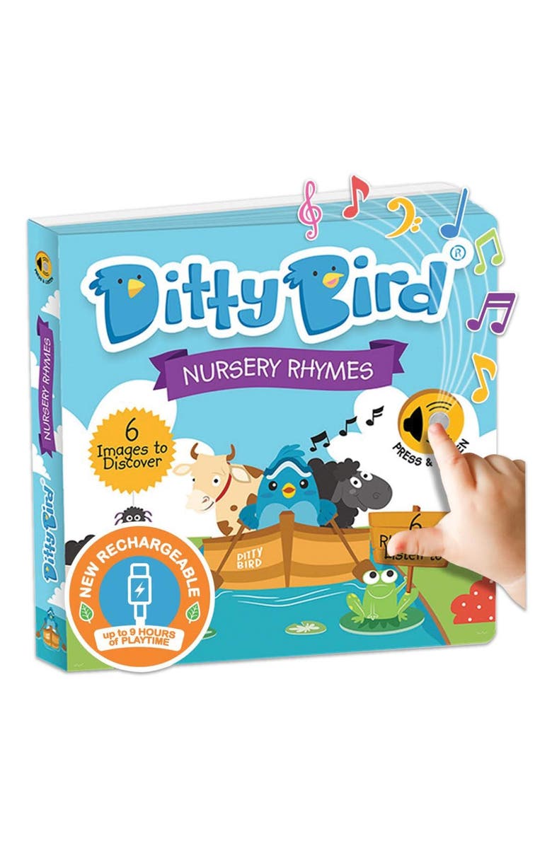 Ditty Bird Bedtime and Nursery Rhyme Song Books - Set of 2, Alternate, color,