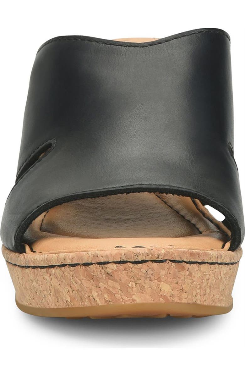 Børn Sorine Platform Wedge Sandal, Alternate, color, Black