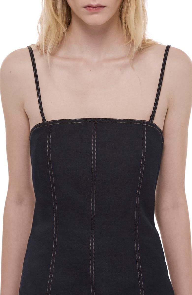 Helmut Lang Minimal Camisole, Alternate, color, Navy Melange