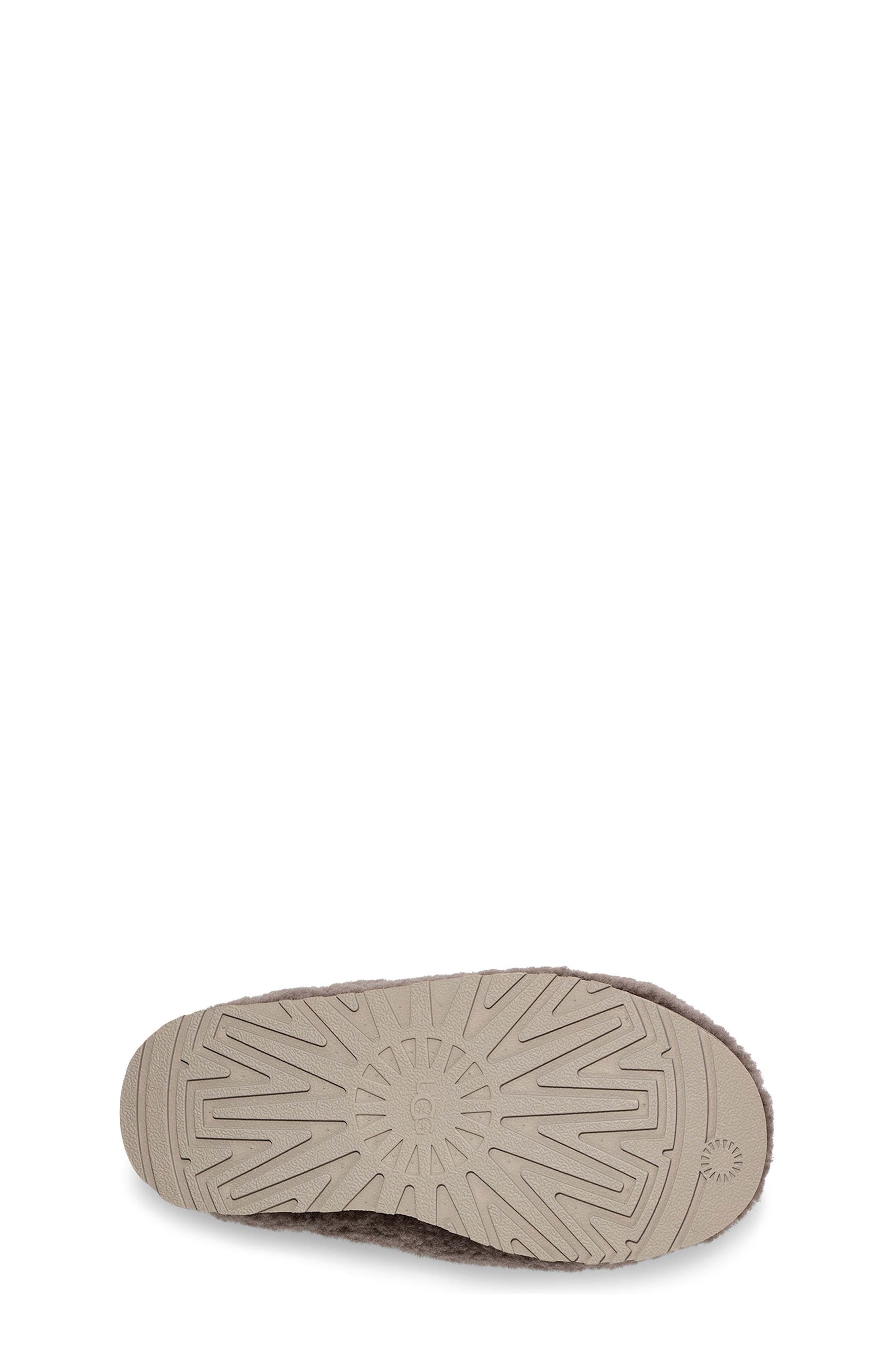 UGG<sup>®</sup> Tazz Maxi Curly Genuine Shearling Slipper, Alternate, color, Smoke Plume