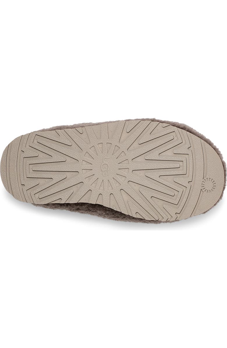 UGG<sup>®</sup> Tazz Maxi Curly Genuine Shearling Slipper, Alternate, color, Smoke Plume