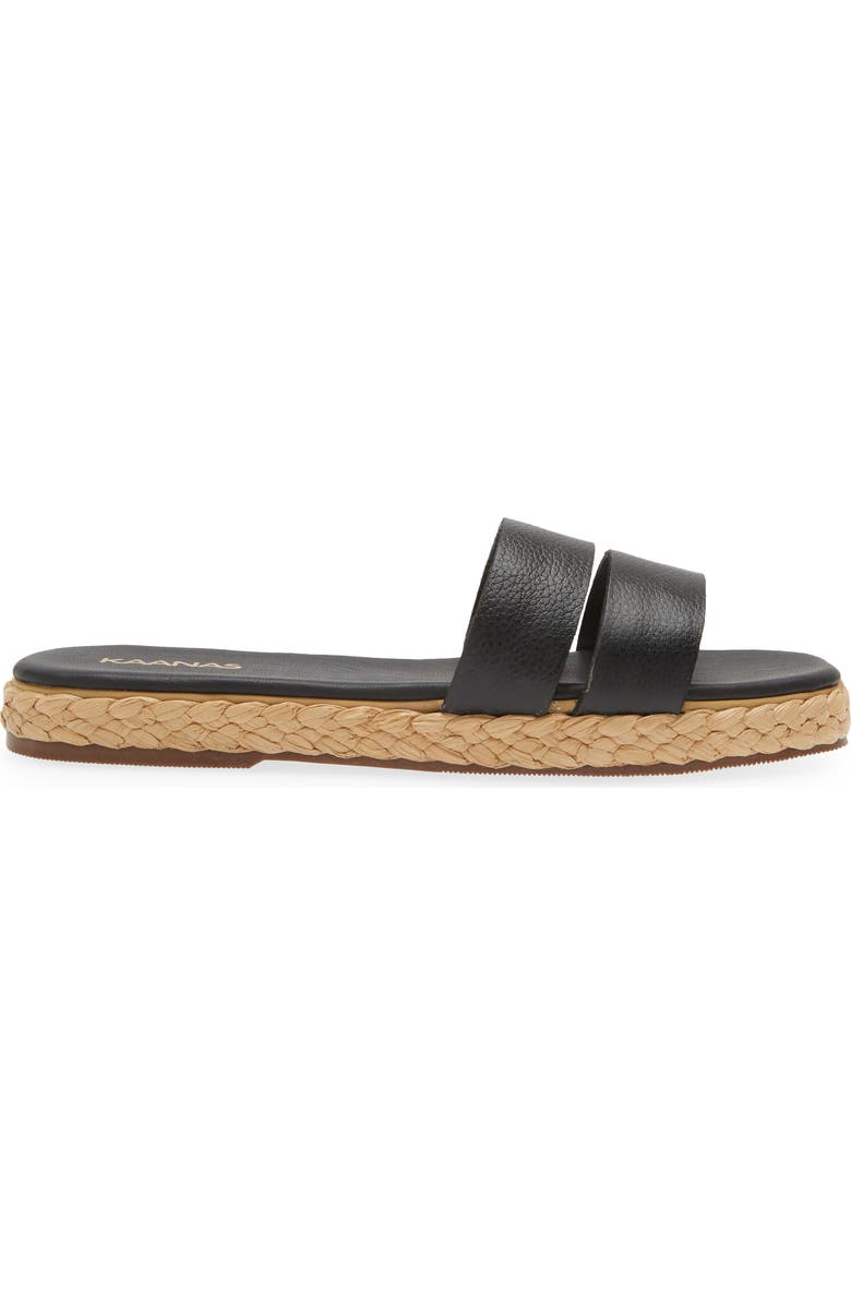 Kaanas Dantita Espadrille Platform Slide Sandal, Alternate, color,