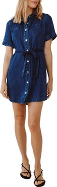 Bella Dahl Short Sleeve Denim Shirtdress