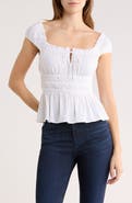 Abound Pretty Peplum Top