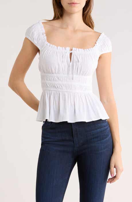 Abound Pretty Peplum Top