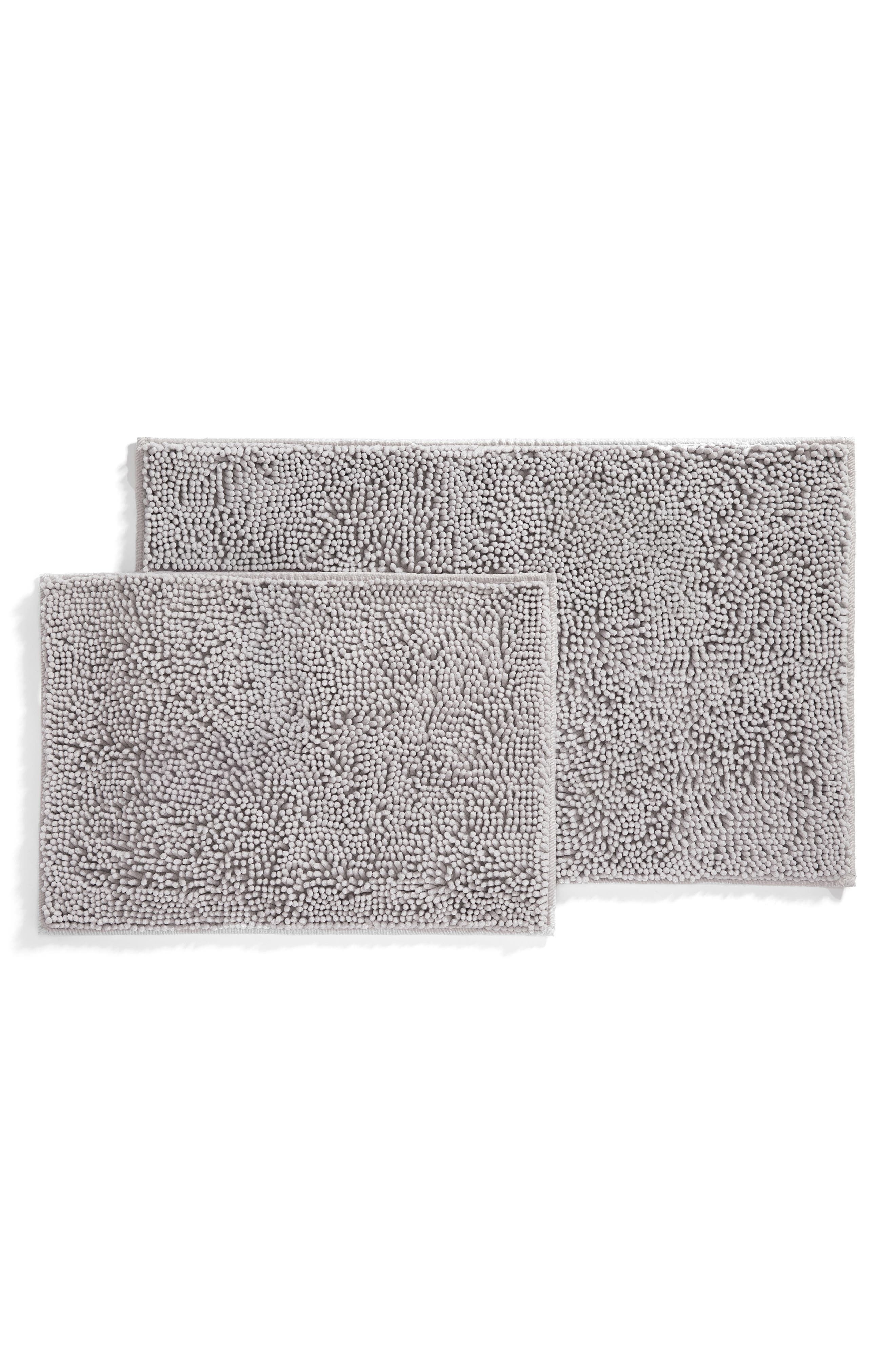 HOMESPUN 2-Pack Chenille Bath Mats
