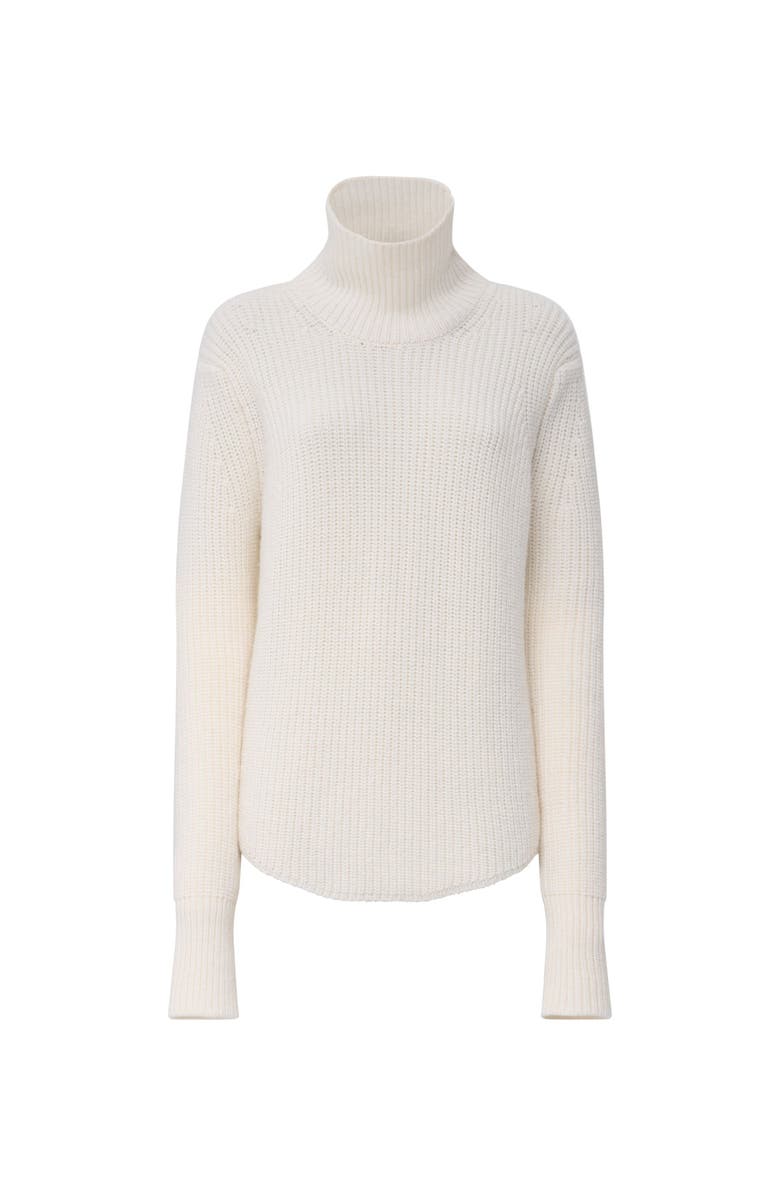 Callas Milano Barrie Ribbed Turtleneck, Main, color, Ivory