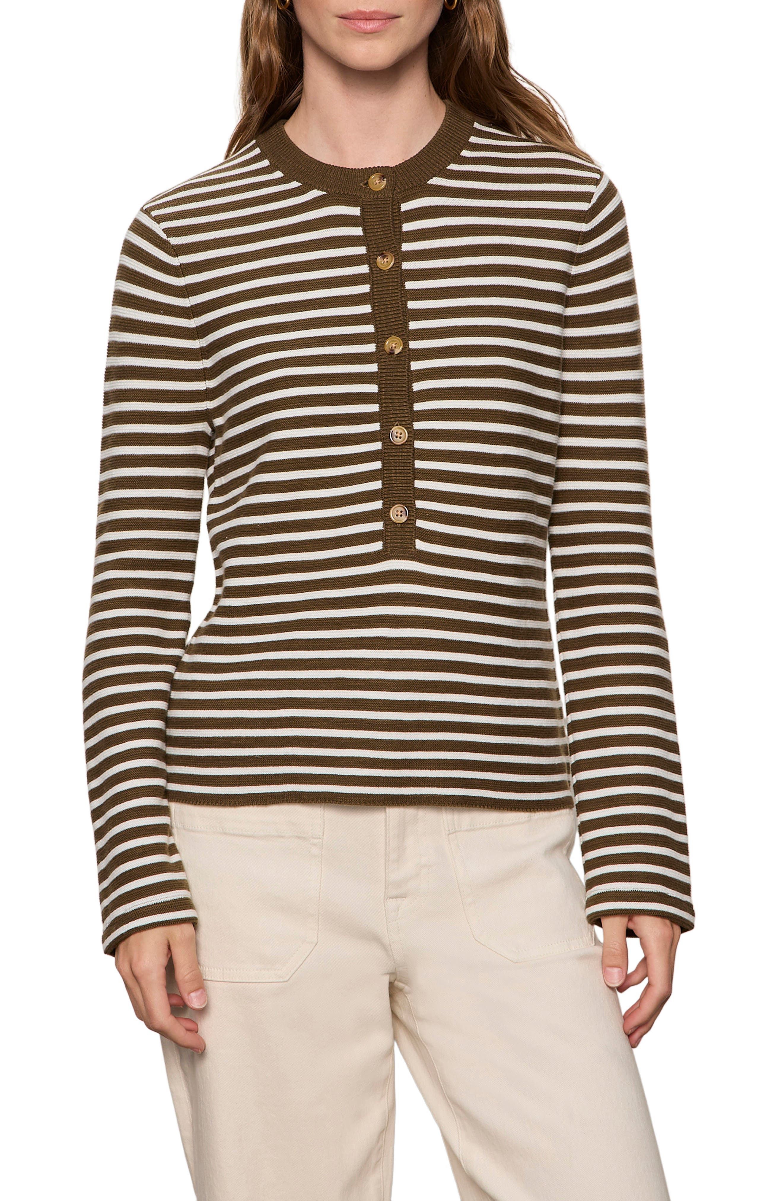 selected FORAGE GREEN/ CHALK STRIPE