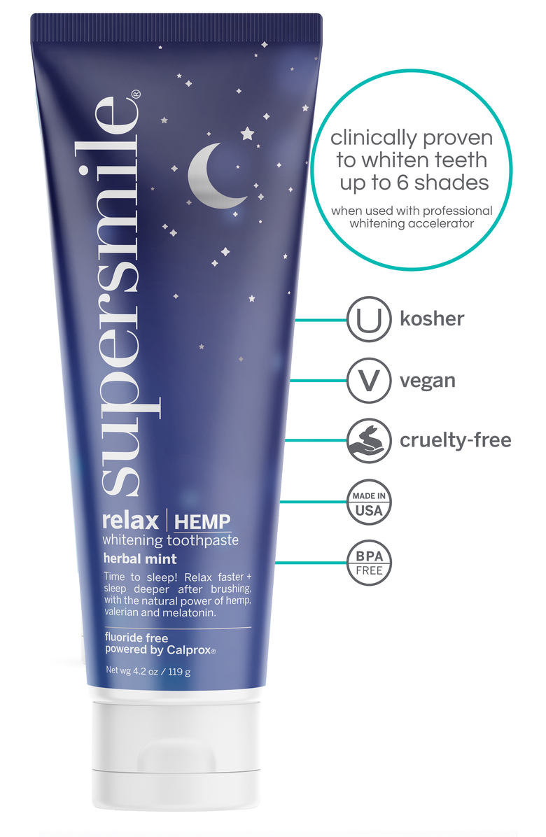 Supersmile Professional Relax Whitening Toothpaste, Alternate, color, White