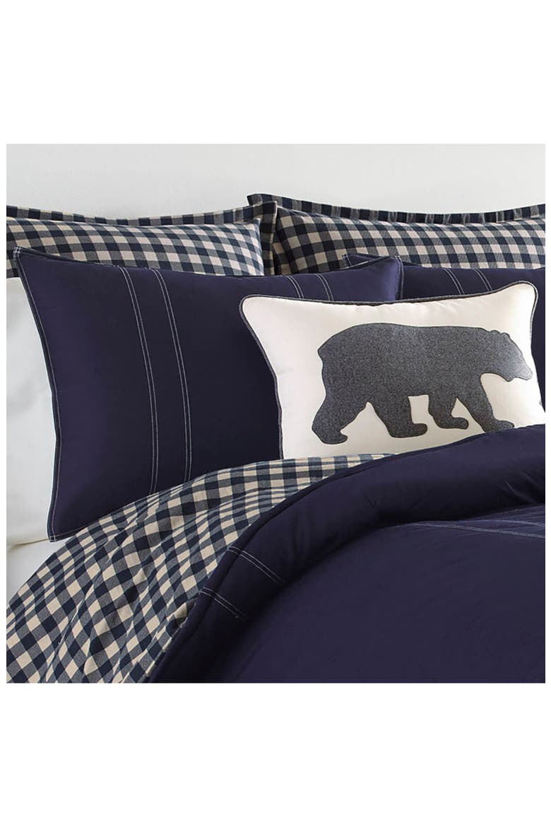 Kingston Full/Queen Comforter Set, Alternate, color, NAVY