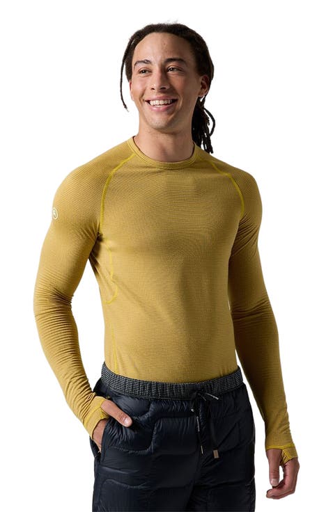 Pines Micrrid Ultra-Lt Baselayer Crew Top - Men's