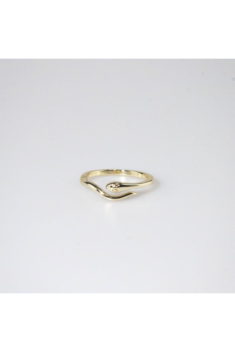 Little Snake Ring, Main, color, Gold
