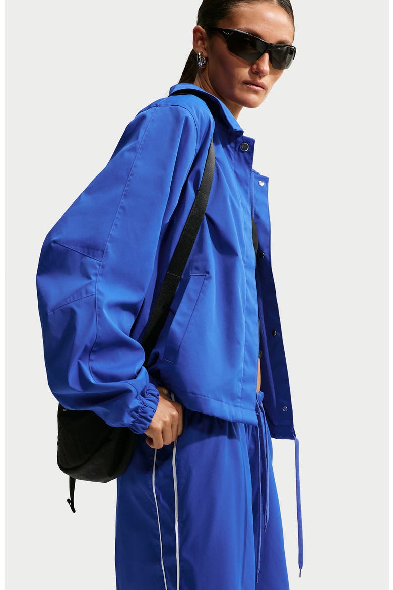 Essentials W Barrel Pants, Alternate, color, OLD ROYAL/ WHITE