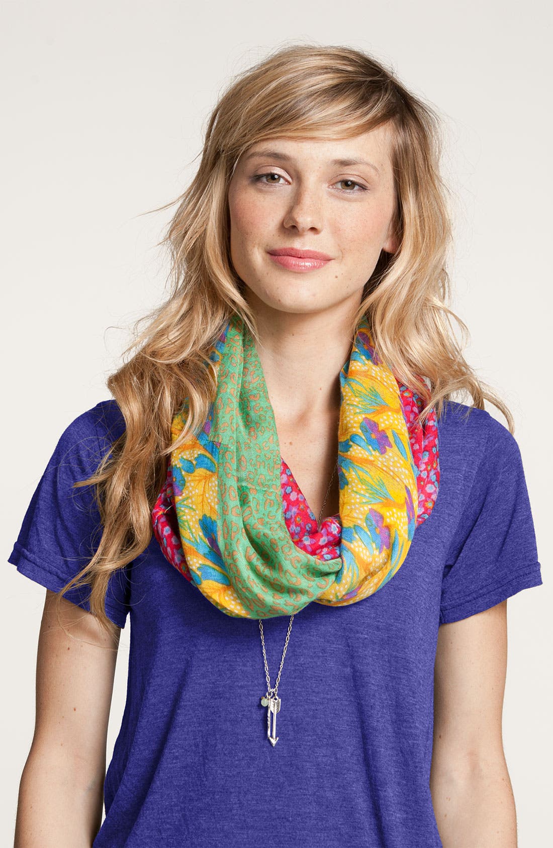 Lulu Printed Infinity Scarf (Women) | Nordstrom
