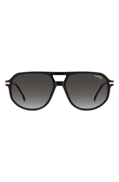 59mm Gradient Navigator Sunglasses