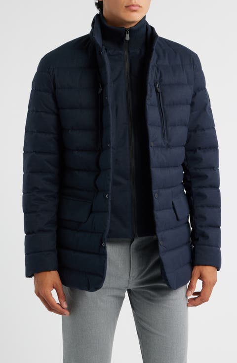 Felipe Water Resistant Quilted Jacket