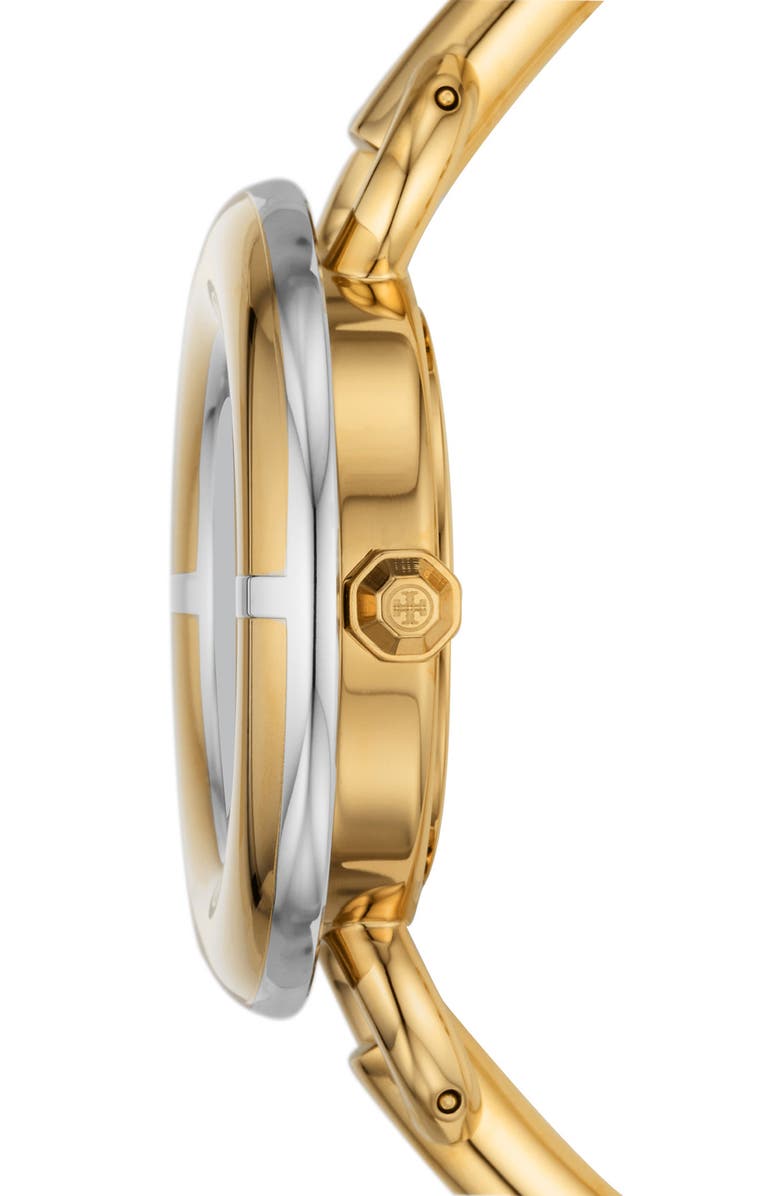 Tory Burch The Miller Bangle Watch Set, 34mm, Alternate, color, 