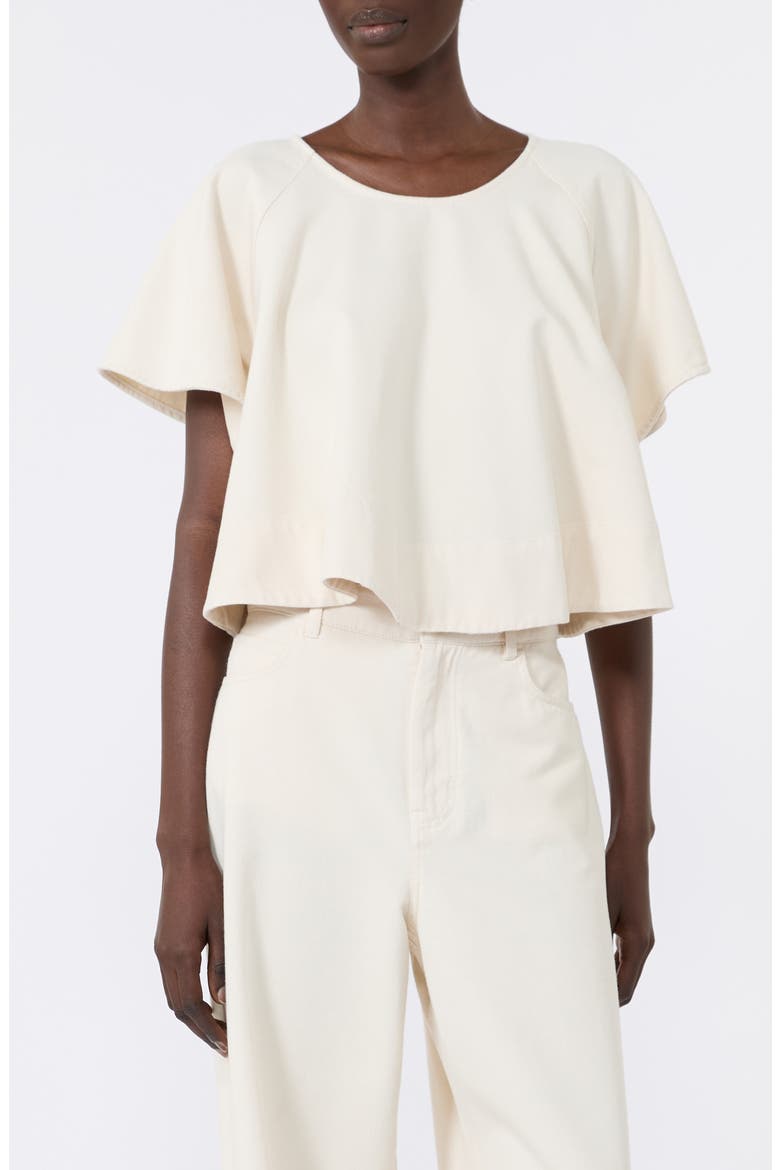 Forte Cotton Top, Main, color, ECRU