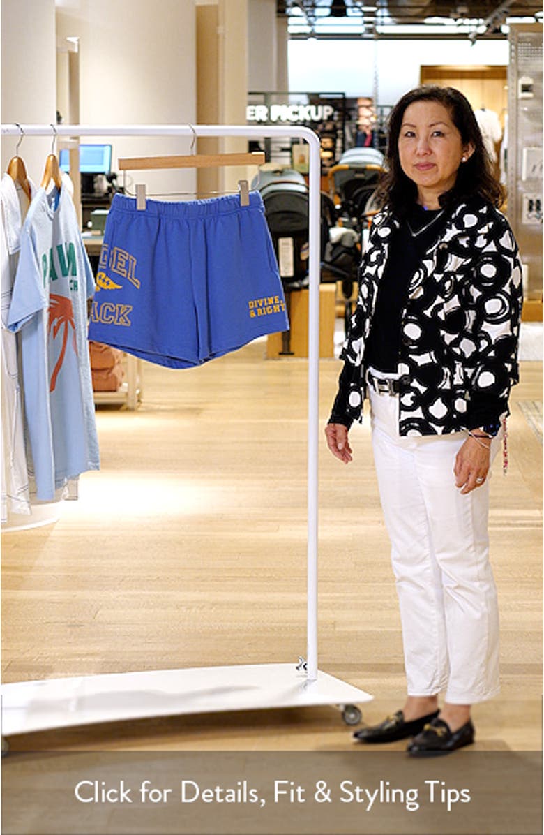 Angel Track Sweat Shorts, sales video thumbnail