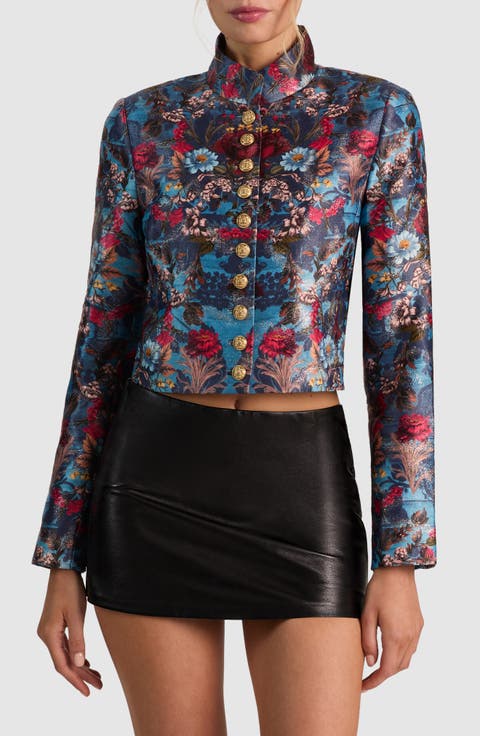 Emerson Jacquard Military Jacket