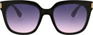 BCBG 54mm Classic Square Sunglasses