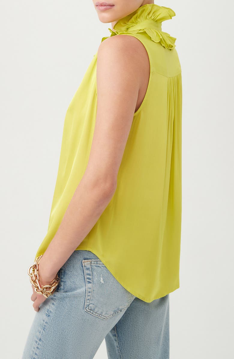 Trina Turk Cinzia Sleeveless Button-Up Shirt, Alternate, color, 