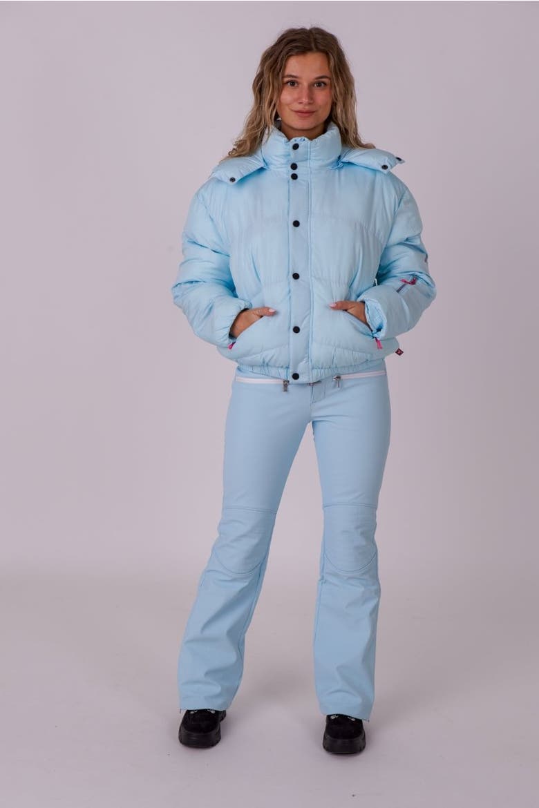 Chic Puffer Jacket, Alternate, color, Ice Blue