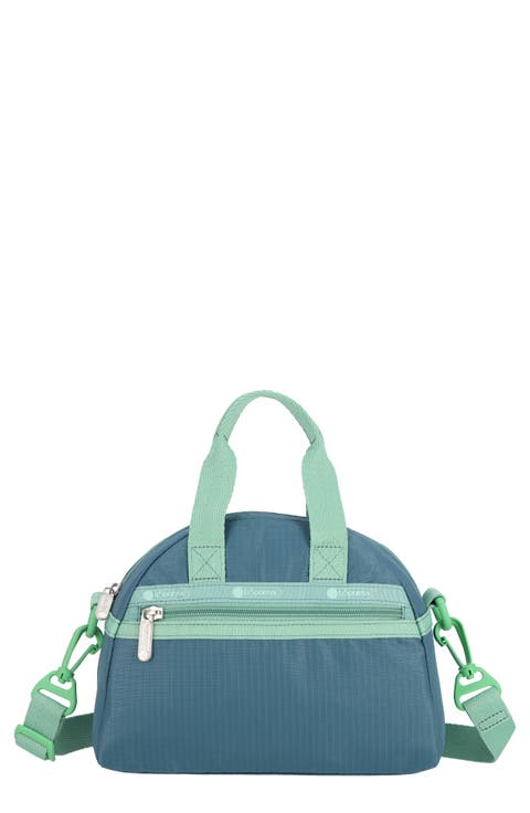 Small Round Water Repellent Satchel