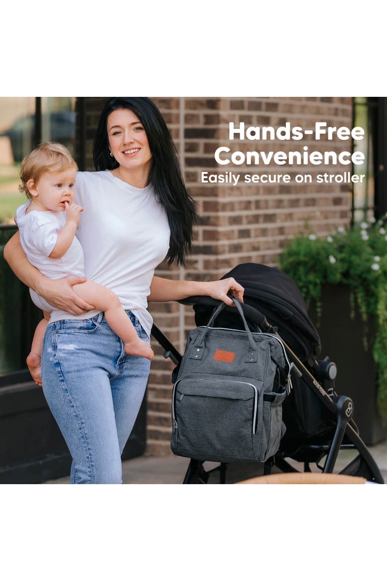 Original Diaper Bag, Alternate, color, Mystic Gray