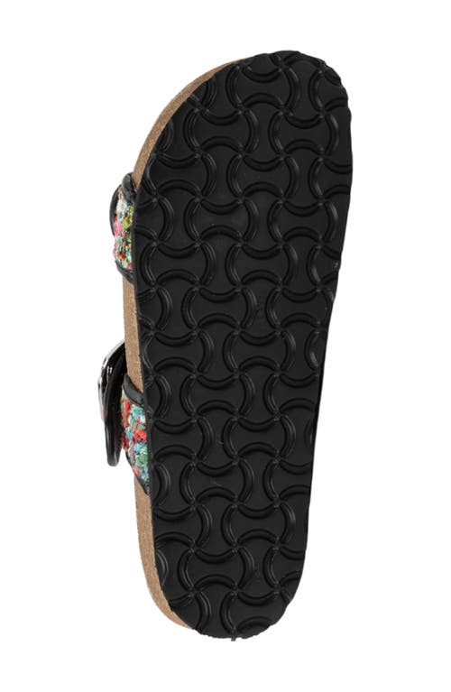 Naot Nashville Double Band Slide Sandal In Multi