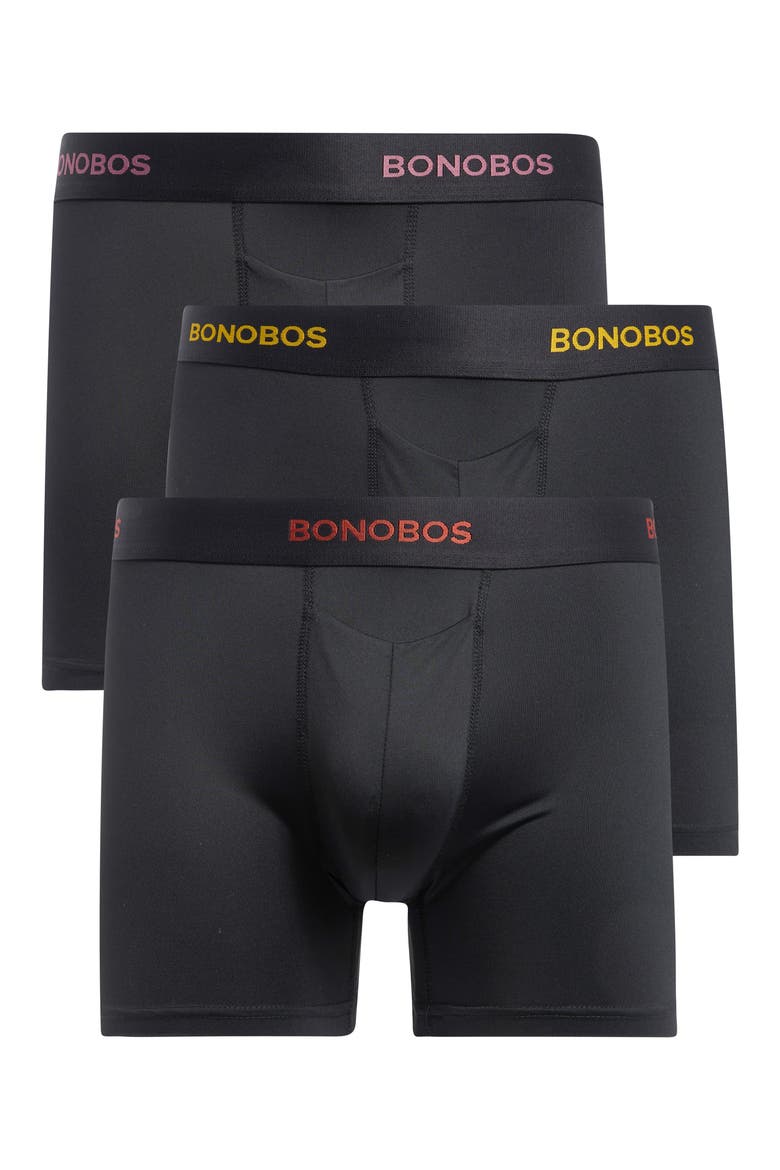 3-Pack Performance Boxer Briefs, Main, color, BLACK MULTI