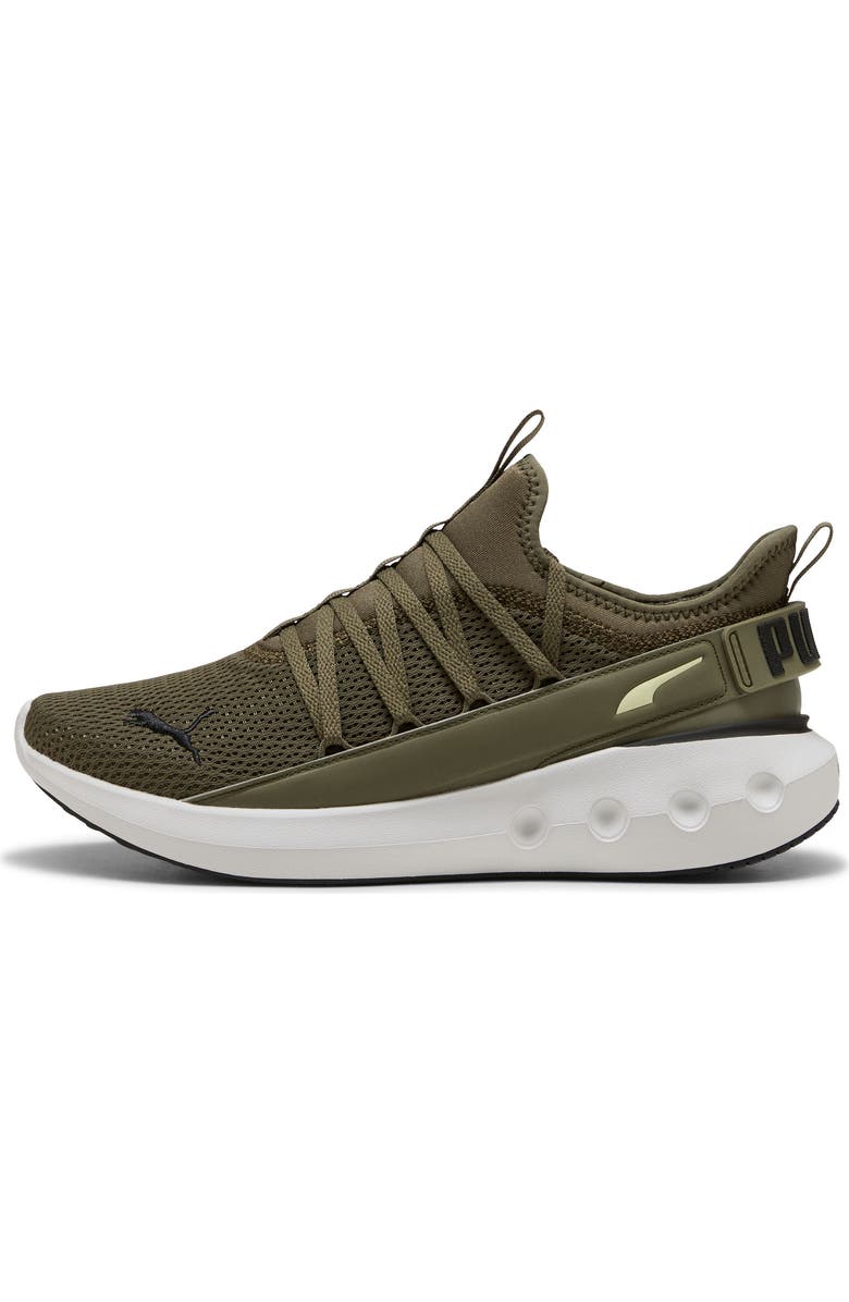 PUMA Softride Carson Fresh Running Shoe, Alternate, color, Loden Green/ Feather Gray