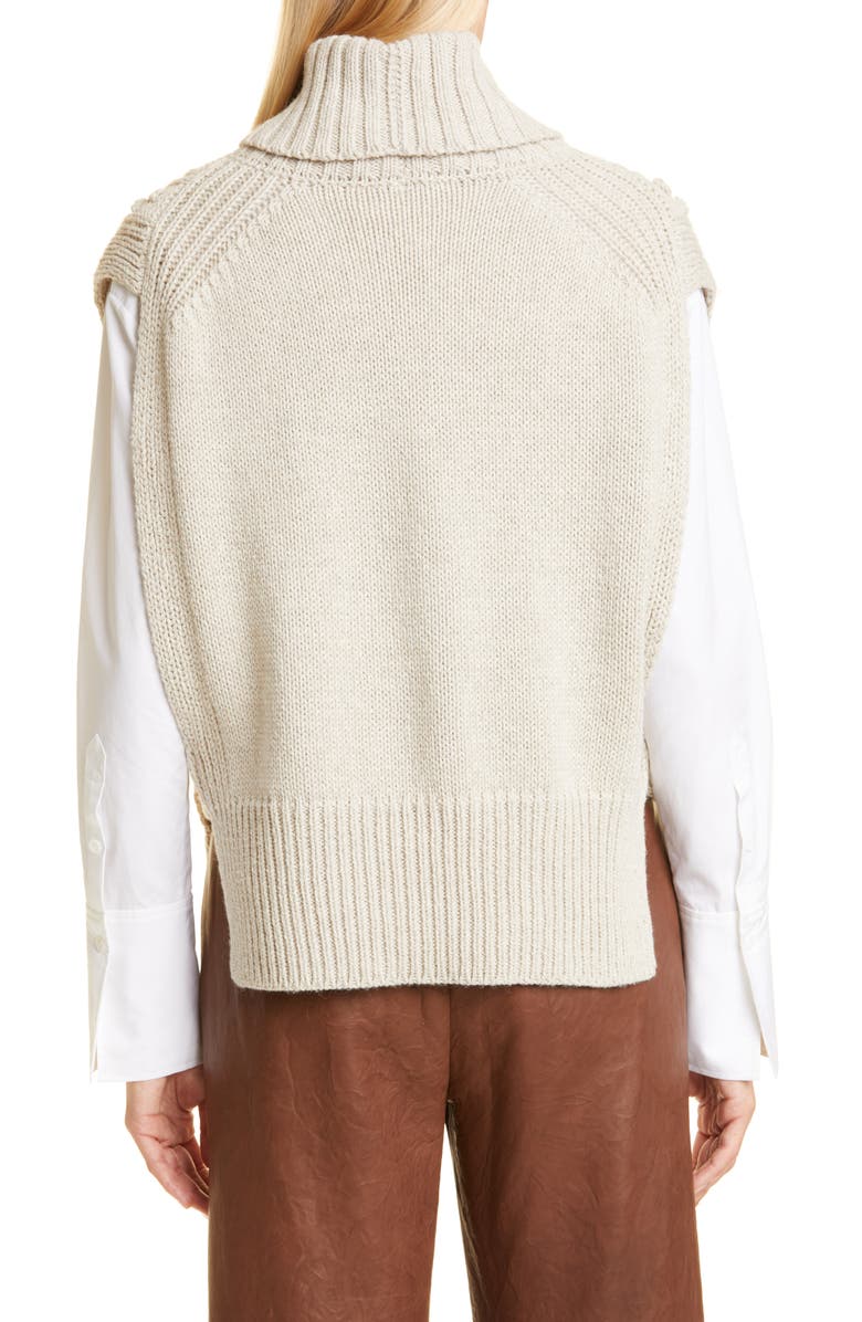 Veronica Beard Collina Sweater Vest, Alternate, color,