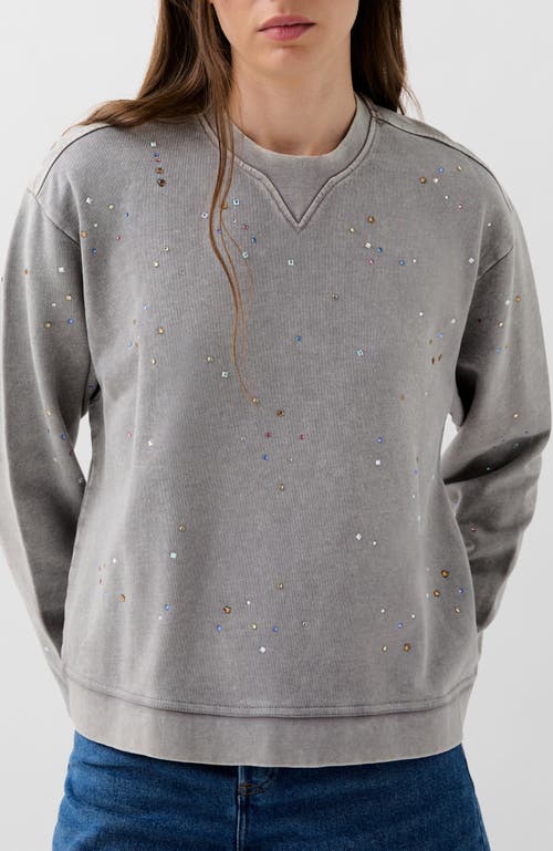 Scalpers Multistuds Aop Sweater In Gray