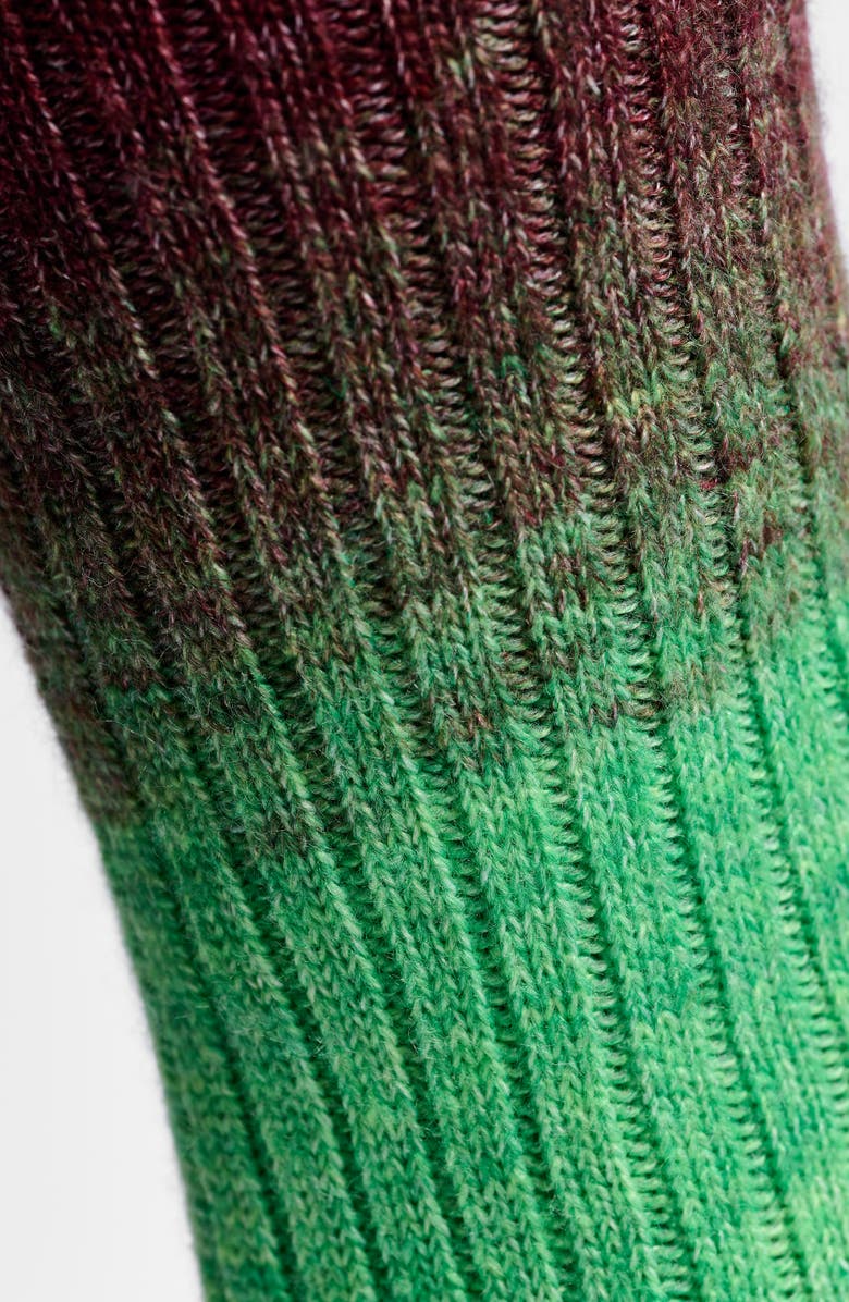 Happy Socks Graident Crew Socks, Alternate, color, Blue